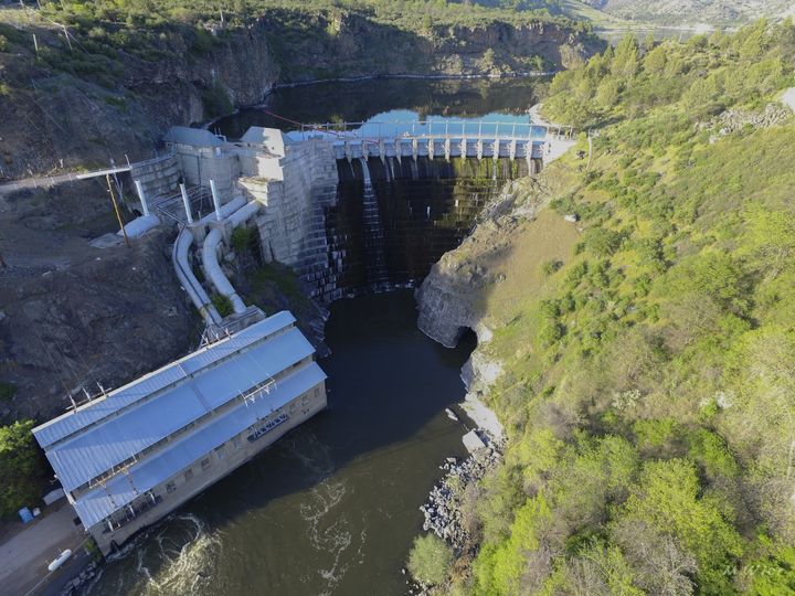 Copco No. 1 Unit is one of four dams slated for removal on the Klamath River. / Photo by Michael Weir, CalTrout